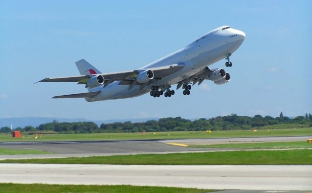 Flugzeug, Start, Rollfeld, Flughafen