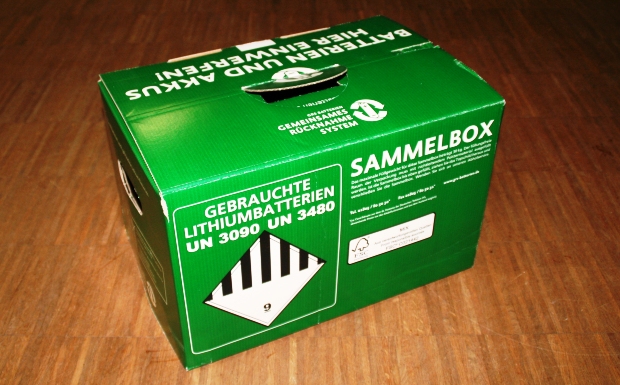 Sammelbox Batterien GRS 620