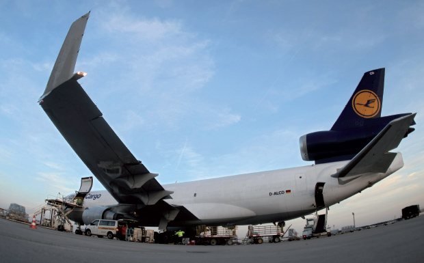 Flugzeug Lufthansa Cargo 620