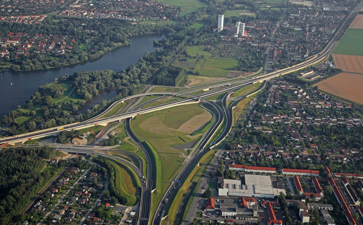 Autobahnkreuz A39 Braunschweig 1200