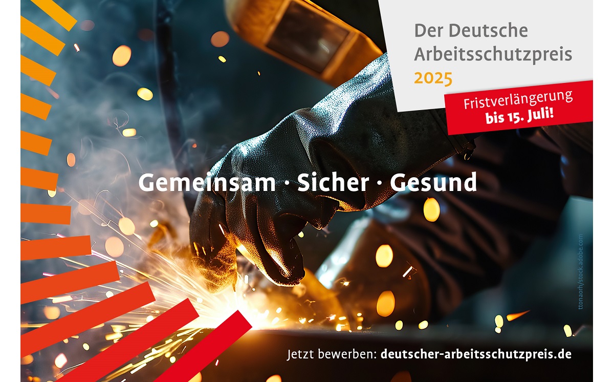 Deutscher Arbeitsschutzpreis 2025 Fristverlängerung 1200