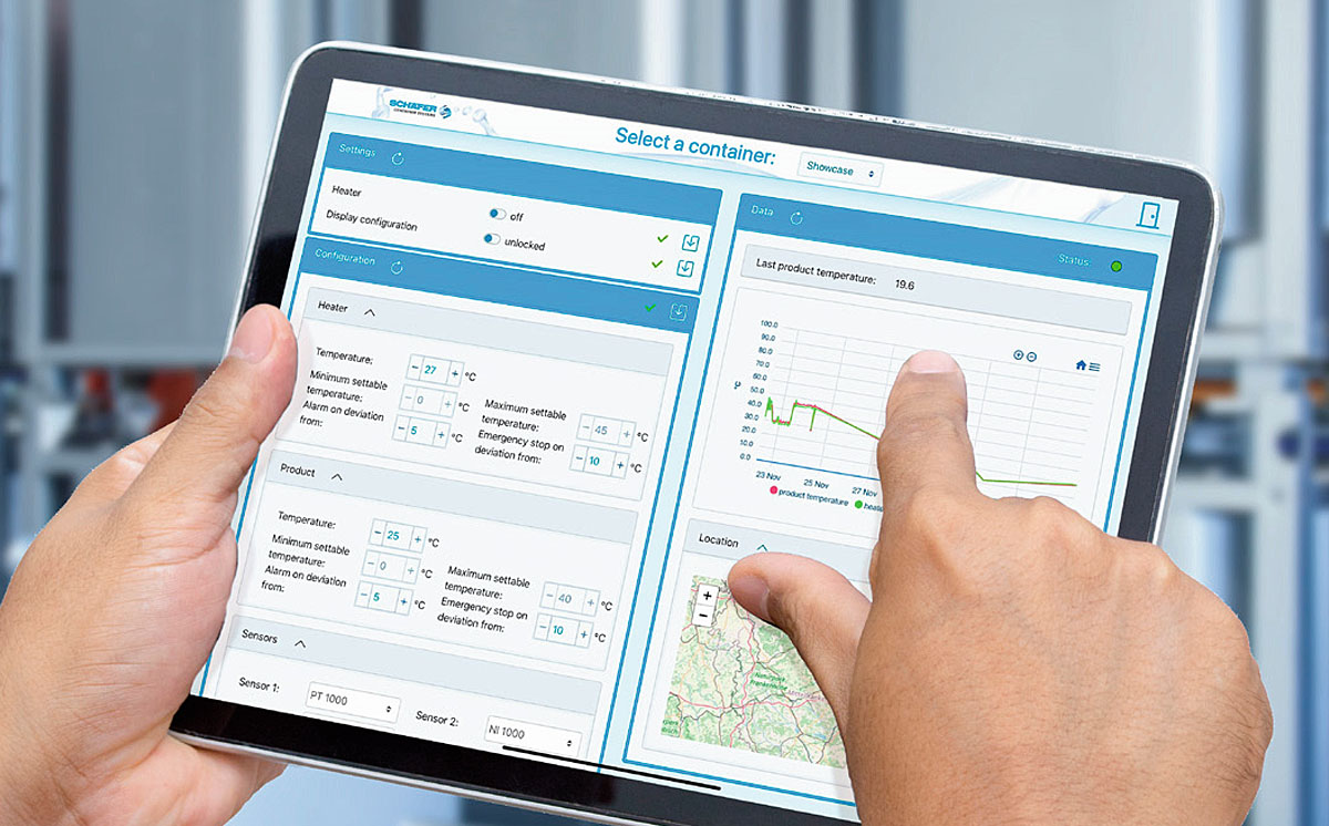 Tablet Smart Heat Control Schäfer 1200