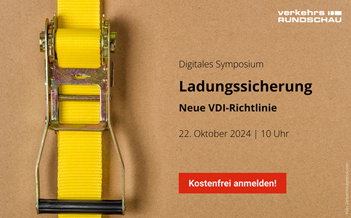 Online-Seminar VDI 2700 Ladungssicherung