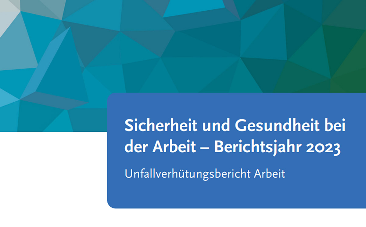 Unfallverhütungsbericht Arbeit 2023