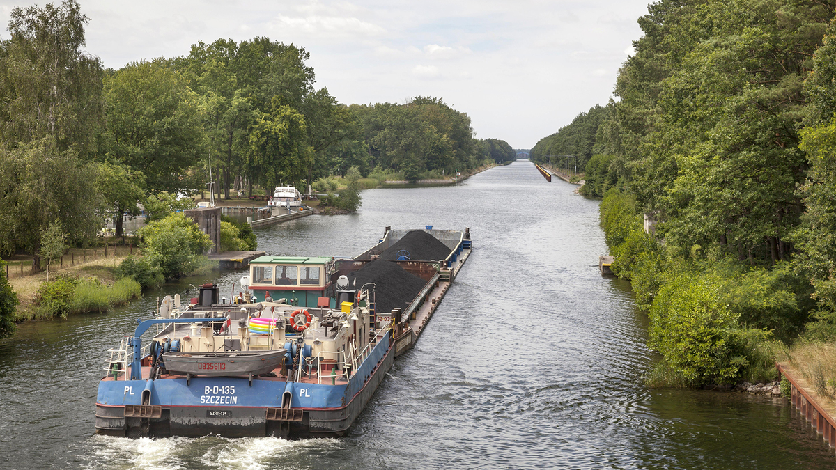 Oder-Havel-Wasserstraße, Binnenschiff